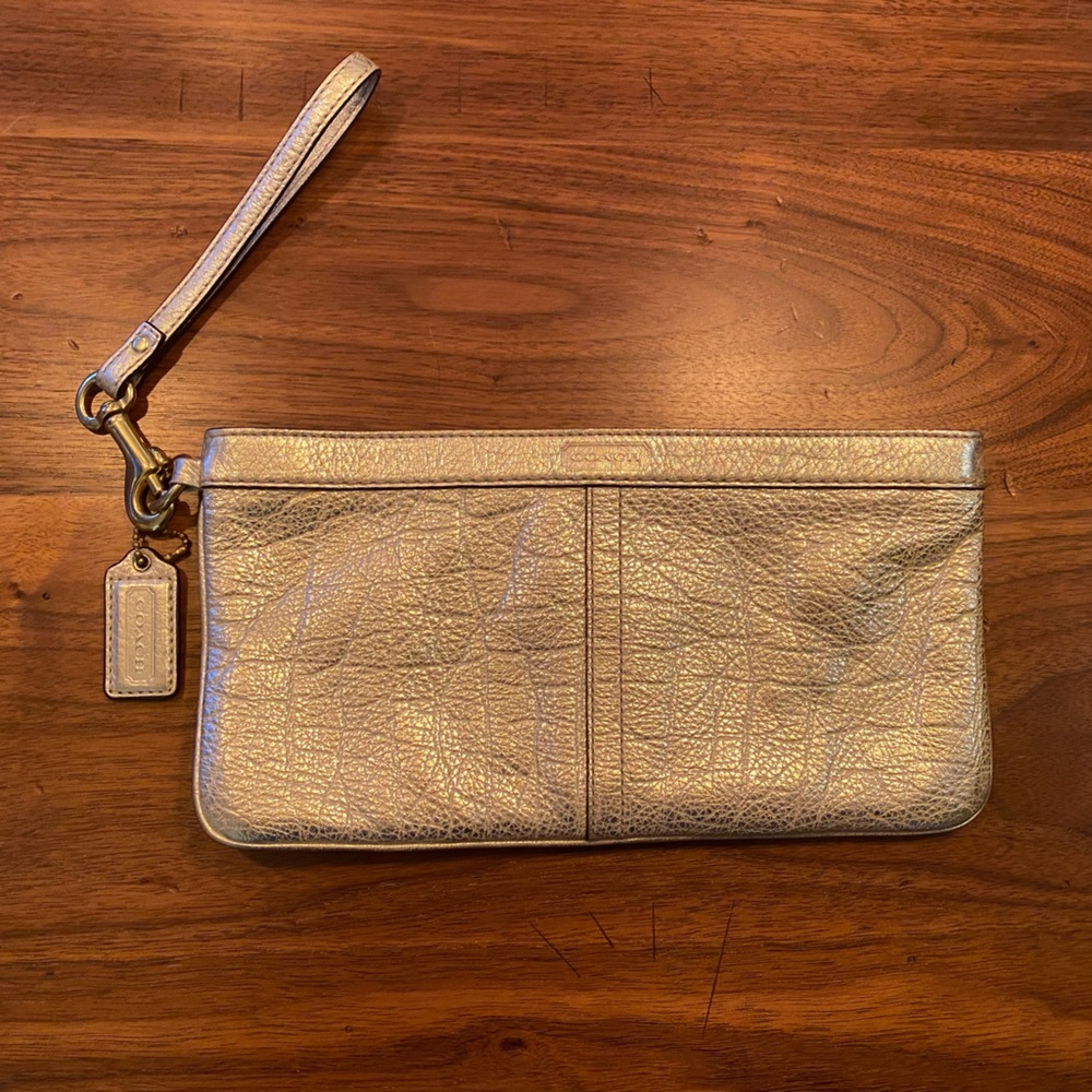 Vintage Coach Wristlet